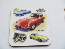 Jaguar E Type Drinks Coaster