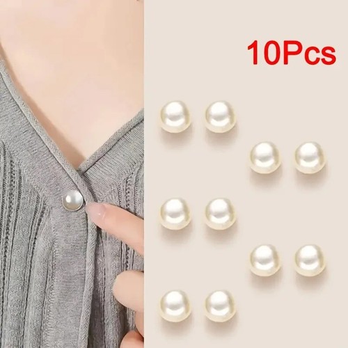 Pearl brooch waist - pearl, –