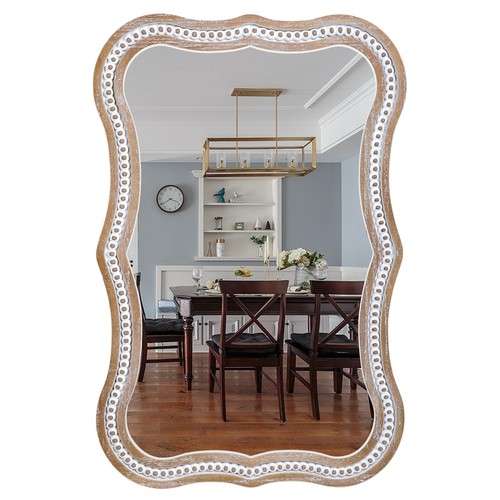 36x24 inch wavy mirror - inch,