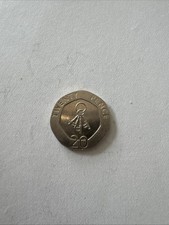 2005 Gibraltar Keys 20p Coin