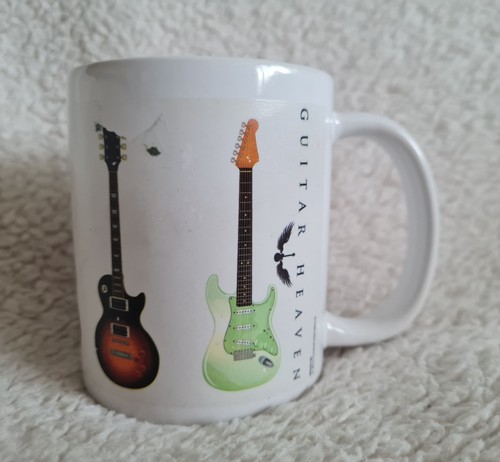 Guitar heaven pyramid mug - heaven,