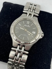 Ellesse Men's Vintage Watch Model 03-0041-205 Stainless Steel 100M
