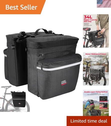 Universal bike saddle bags - bike,