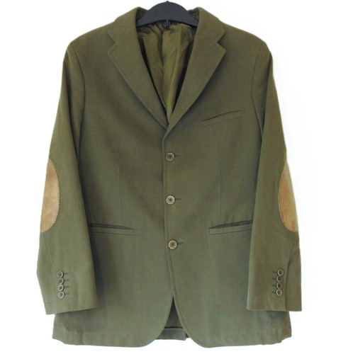 Mulberry khaki green wool - green,