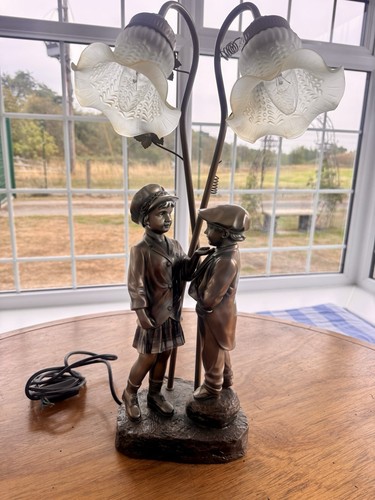 Resin lamp with - lamp, children