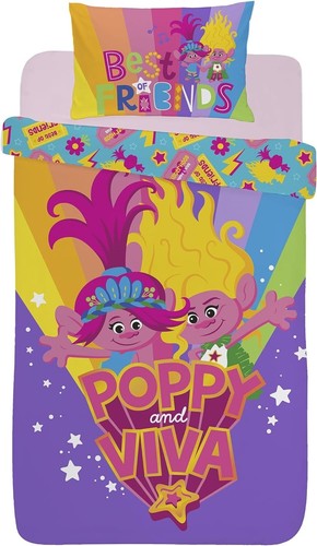 Dreamworks trolls single - single, duvet