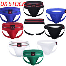 UK Mens Athletic Supporter Jock Strap Underwear Briefs Thongs Underpants Panties