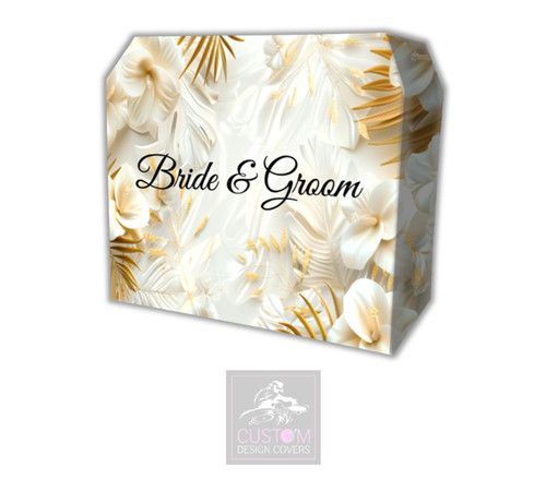 Bride groom lycra dj booth - &,