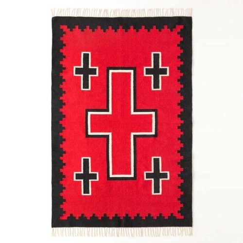 Southwestern navajo ganado rug - southwestern,