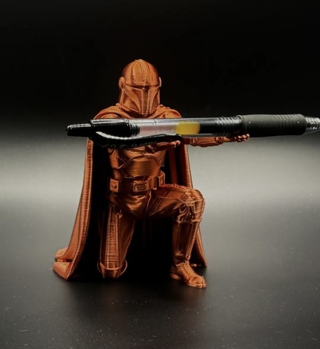 Mandalorian pen holder - mandalorian,
