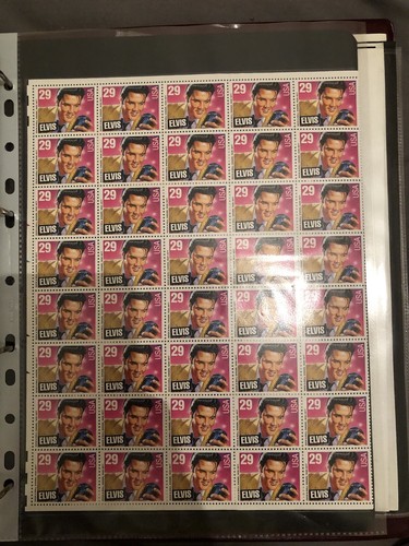 Full sheet 1993 elvis - 40,