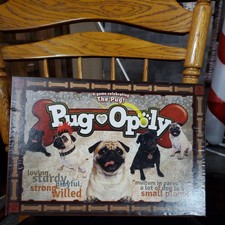 New Pug-Opoly Pugopoly Dog