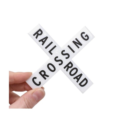 Dolls house railroad crossing - dolls,