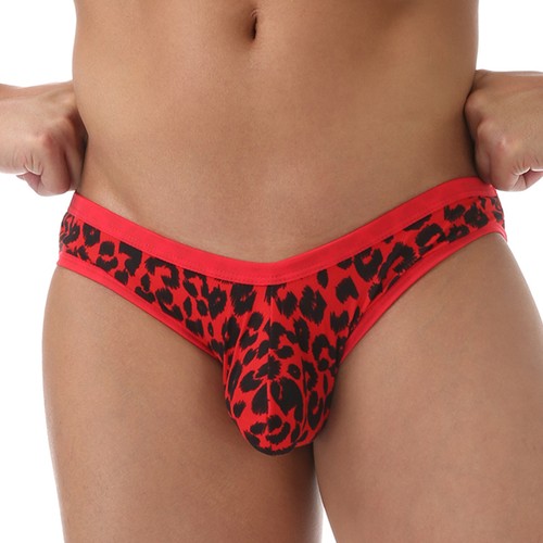 Sexy mens thong leopard - mens,