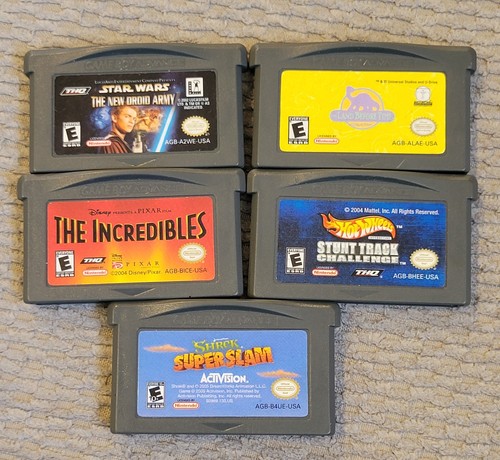 Gameboy advance lot - gba, land