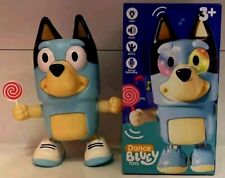 Bluey Action Figure Dance Super Hero Robot Toy Dancing Music Lights Kids Toys GB