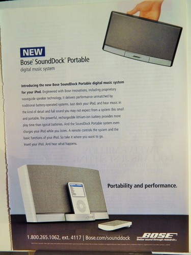 Bose sounddock portable - sounddock,