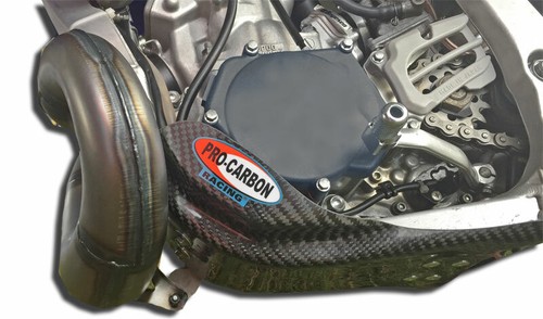 Pro carbon sump - carbon, guard