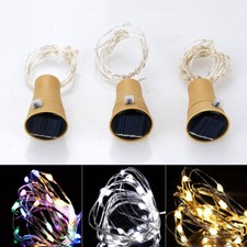 Solar wine bottle string light - solar,