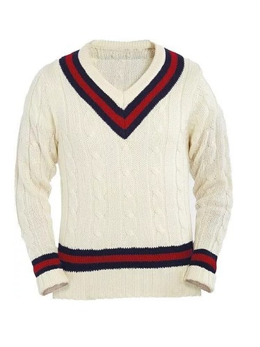 Mens neck long sleeve cable - neck,