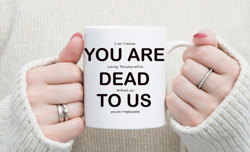 New job mug sorry - sorry, youre