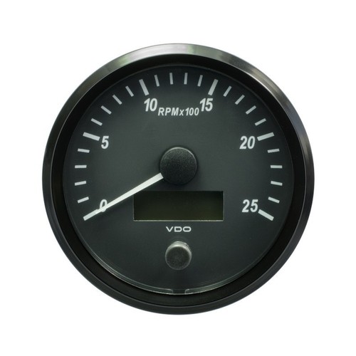 Vdo singleviu tachometer gauge - singleviu,