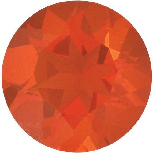 Natural fine orange red - orange,