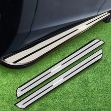 2Pcs Running Boards Fit for Land Rover LR Freelander 2 LR2 Nerf Bars Side Steps
