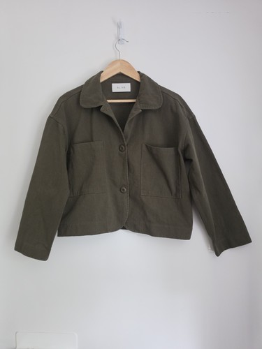 Olive clothing cropped chore - olive,