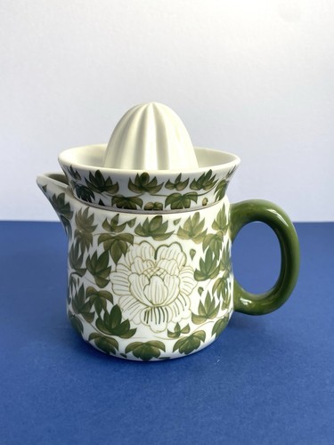 Vintage green ceramic - ceramic, lemon