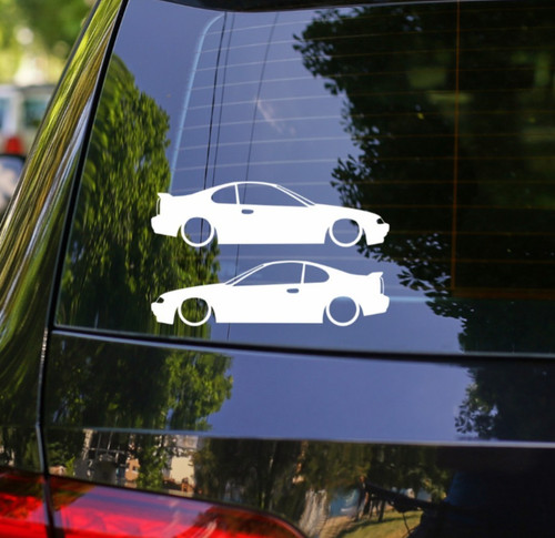 Lowered car decal - lowered,