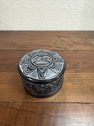 Vtg native haida art - vtg, sun