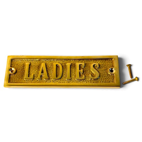 Ladies toilet sign solid - ladies,