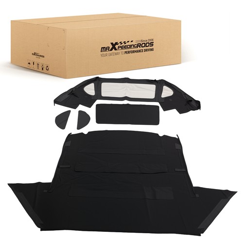 Black soft top - black,