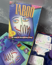 Taboo Game 'The Game of Unspeakable Fun' by MB Games 2000 Complete & GC