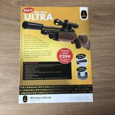 GUNS94 MAGAZINE ADVERT 12X9 THE BSA ULTRA AIR RIFLE