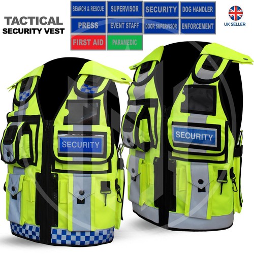 Viz security vest - hi, tactical