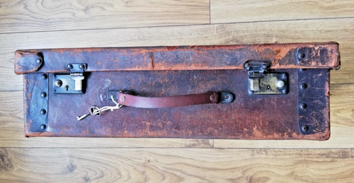 Vintage 1940 brown leather - vintage,