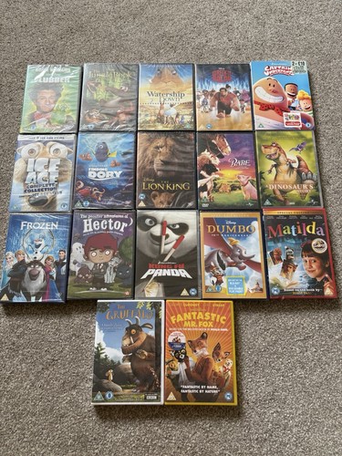 Kids films x17 job lot - kids, dvd