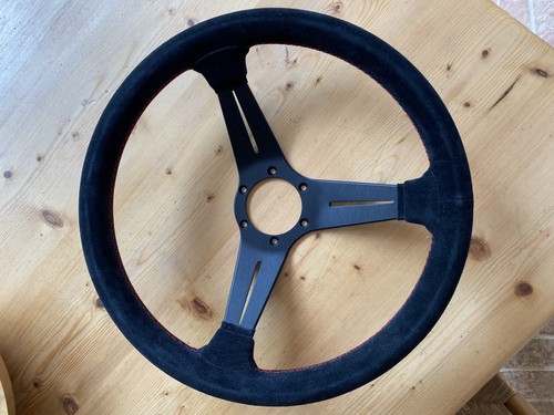 Nardi steering wheel suade - steering, wheel,