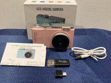 LK003 2.4 inch Dual-lens 4K HD CCD Camera Retro Kids Camera - Pink - Plus Games