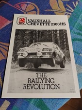 Vauxhall Chevette 2300HS Group