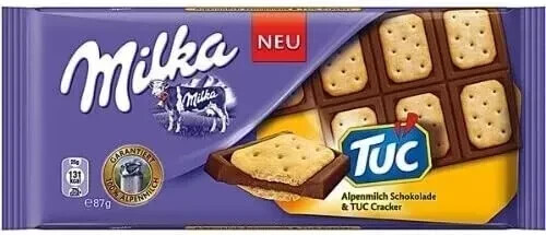 Milka tuc biscuit chocolate - milka,