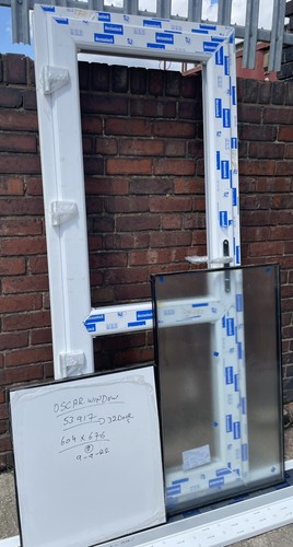 New upvc back door and - back,