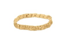 Gold Nugget Bracelet, 9mm