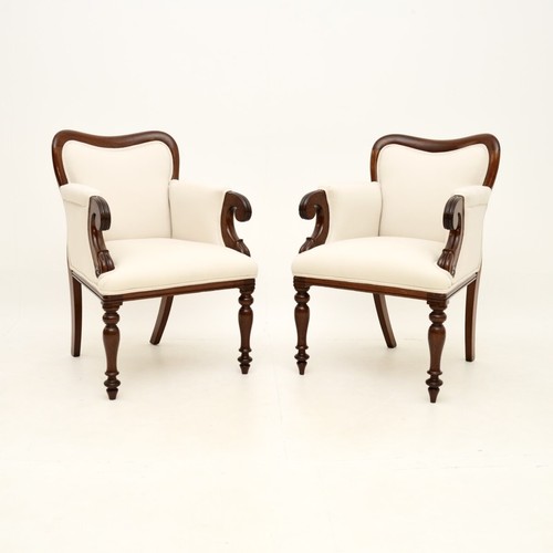 Pair antique william iv - of,