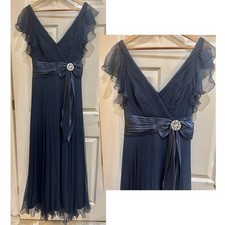 Emma Somerset Navy Floaty Silk