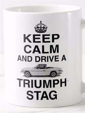 KEEP CALM AND DRIVE A TRIUMPH