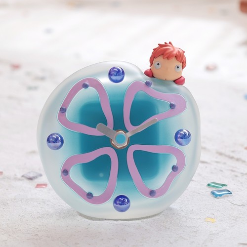 Ponyo jellyfish table clock - ponyo,