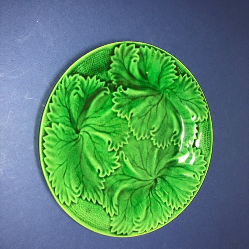 Antique majolica vine leaf - vine,